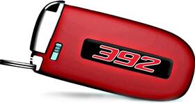392-ruby Toolepic 698769192885 Key Fob Badges Compatible With For 392 Style Red