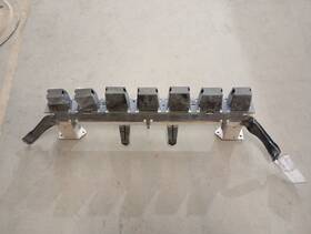 107-01355 Toyota Front Bumper Reinforcement Fits 16-23 Tacoma 3921396