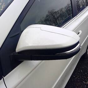 128-64542l Toyota Driver Side View Mirror Power With Turn Signal Heated Fits 13-14 Rav4 1590825