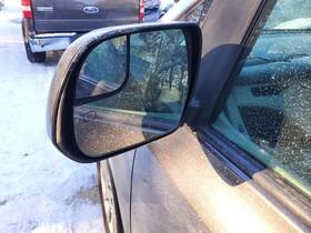 128-65020l Toyota Driver Side View Mirror Power Heated Without Memory Fits 15-17 Sienna 8370262