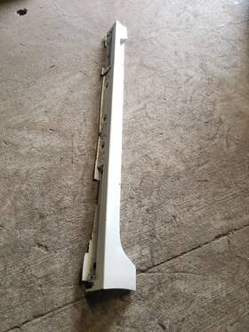 189.to1i17 Toyota 16 17 18 19 20 21 22 Prius Vin Fu Driver Left Rocker Moulding Oem