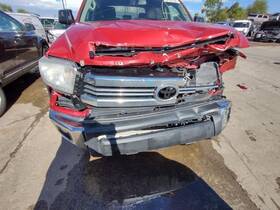 190-59237d Toyota Rear Bumper With Tow Pkg Matte Black Center Thru 7/17 Fits 14-17 Tundra 1181912