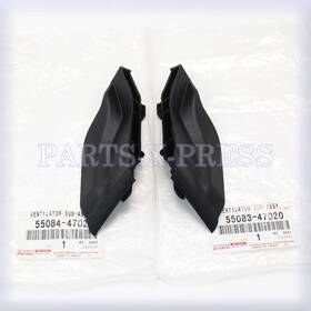 55084-47020 Toyota New Genuine Oem Left And Right Side Cowl Cover Caps 5508447020 5508347020