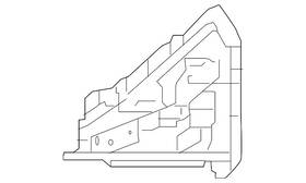 55748-0a010 Toyota Genuine Reinforced Plate