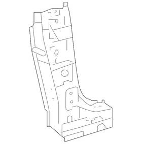 61108-02300 Toyota Genuine Body A-pillar Reinforcement