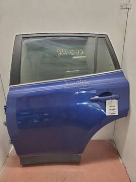 67004-0r090 Toyota Rav 4 Iq Rear Left Door 13-18 Blue 8w7 Nice