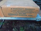 Tps-68s Nos Foxcraft Stainless Steel Rear Fender Skirts Pontiac Tempest Lemans