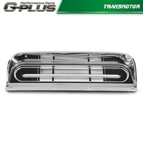 Trans0409-58 Transmotor2013 Fit For 1967 - 1972 Ford Truck F100 F250 Chrome With Silver And Black Dash Bezel