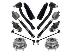 71tggw Trq 12 Piece Steering Suspension Drivetrain Kit Front Wheel Hub Ball Joint Tie Rod End Fits Santa Fe 2013-2014