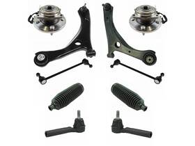 33gmrb86 Trq Front Wheel Hub Control Arm Ball Joint Tie Rod End Kit For Grand