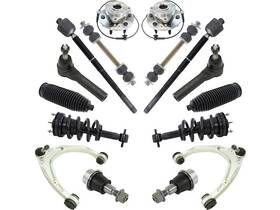 44196rbct Trq For Gmc Sierra 1500 Strut Coil Spring Wheel Hub Control Arm Kit