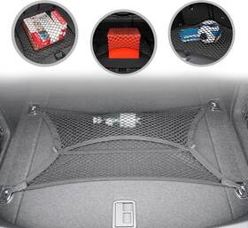 Floallaua4irs4net Trunknets Inc Floor Style Trunk Cargo Net For Audi A4 S4 Rs4 Quattro New Black