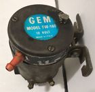 Tw-160 Gem Volt Air Horn Compressor Trumpet Italy Vtg Car Bracket