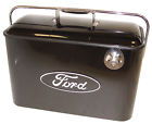 U-1100-fbk Oval Industries Ford Vintage Beverage Cooler New Gallon Black Built