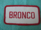 Vintage Ford Bronco Uniform Patch