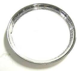 01a-18303-16 Vintique 16 Inch Polished Stainless Steel Wheel Trim Beauty Ring - Ribbed Style