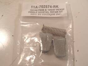 11a-702574-rk Vintique Ford 1941/48 Passenger Car And 1942/47 Pickup Female Dovetail Repair Kit