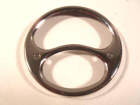 A-13448 Vintique Ford Model A Stainless Steel Tail Lamp Taillight Rim -trim 1928-1931