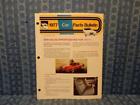 77cm6l6 Vol Ford Thunderbird Town Landau Original Dealer Car Facts Bulletin