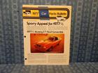 77cm7l6 Vol Ford Mustang Ii Convertible Original Dealer Car Facts Bulletin