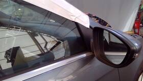 128-50298r Volkswagen Passenger Side View Mirror Power With Surround Lighting Fits 09-16 Eos 6364938