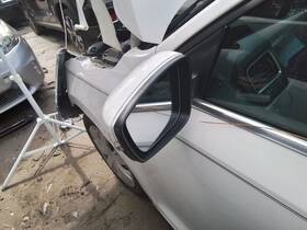 128-64982l Volkswagen Driver Side View Mirror Power Manual Folding Heated Fits 11-16 Jetta 7366515