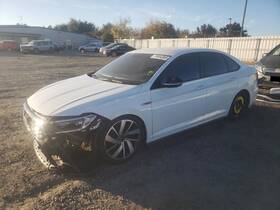 190-10289 Volkswagen Rear Bumper Fits 19-21 Jetta Gli 4034456