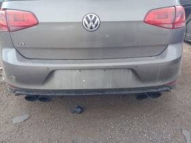 Volkswagen 190-60277a Local Pickup Only Rear Bumper Hatchback R Model Without Park Assist Fits 15-17