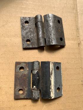 261829551 Volkswagen Vw Type 2 Bus 1955-1976 Engine Deck Lid Hinges Kombi Microbus Deluxe Transporter