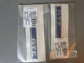 5g0-853-688-ac-afl Volkswagen New Vw Golf Mk7 5g Front L And R Wing Gte Logo Badge 5g0853688acafl Oem