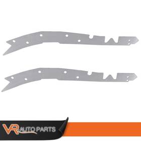 Zp-02bun2041asl Vr Auto Parts Pair Rear Frame Rust Repair Plate Chrome Iron Fit For Toyota 1995-2004 Tacoma