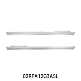 Zp021306 Vr Auto Parts Slip On Rocker Panels Galvalume Fit For 1992-14 Ford E150 E250 Econoline