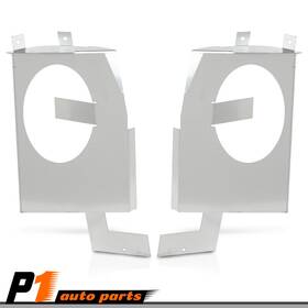 Zp121702 Vr Auto Parts Fit For 1972-93 Dodge Truck D150 D300 Cab Corner 6x9 Speaker Brackets 2pcs