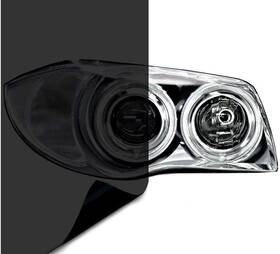 Vvivid 628856022214 Air-tint Headlight/tail Light Window 12 Inch X 48 Dark Black