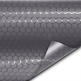 Vvivid 628856046647 Honeycomb Matte Smoke Taillight Tint Bulk Vinyl Roll 1ft X 5ft