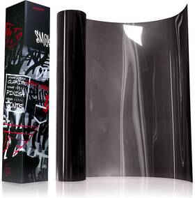 Ultmdrksmoke7x12 Vvivid Ultimate Headlight Taillight Tint Vinyl Wrap 12 X 7ft Dark Smoke