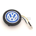 Vwblue Unbranded Vw Volkswagen Blue Horn Button New