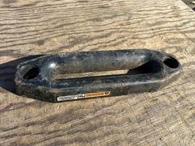 73850 Warn Industries Hawse Fairlead Standard Black For Wire Or Synthetic Rope Use