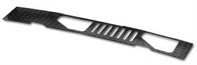 Warrior Products 920epc Cowl Cover Center Diamond Plate Aluminum Black Powdercoated Jk Wrangler Each