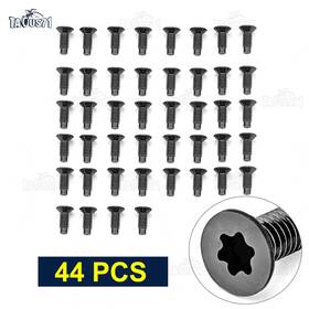 Weisen Ta72001003 44 Each For Jeep Cj / Yj Tj Wrangler 76-06 Windshield Torx Screws