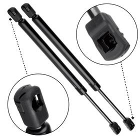 11238198 Wellstorehere 2pcs Window Glass Lift Supports Shocks Gas Struts For 2000-2005 Ford Excursion