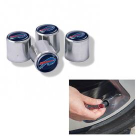 S31581 Wincraft Buffalo Bills Chrome Valve Stem Caps