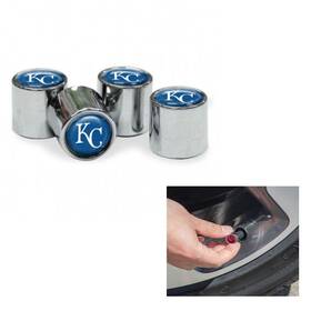 S63497 Wincraft Kansas City Royals Chrome Valve Stem Caps