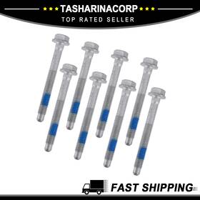 15704266 X Autohaux 8 Pcs Cab Body Assembly Mount Cushion Bolt No.15704266 Fit For Cadillac Escalade