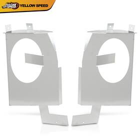 Yel557182 Yellowspeed Fit For 1972-1993 Dodge Truck D150 D300 Cab Corner 6x9 Speaker Brackets New