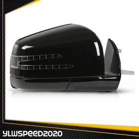 V-02rvm2647abbr Ylwspeed20 Passenger Side Black Right Mirror Fit For Mercedes Ml350 Gl450 2010 2011 2012