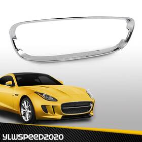 Yl121401 Ylwspeed20 Front Bumper Grille Surround Molding Chrome Fits 2014-17 Jaguar F-type T2r5053
