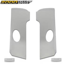 Ylw979666 Ylwspeed2000 Fit For 1955-1959 Chevy/gmc Big Window Pair Cab Corner 6x9 Speaker Brackets