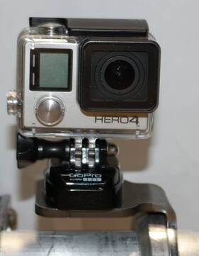 Z350003 Zroadz Action Camera Mount For Gopro 1/4-inch 20 Universal