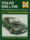 Volvo S40 V40 Manual Service Repair Workshop Book Haynes Chilton V-40 Wagon. Fixed Price $54.95.